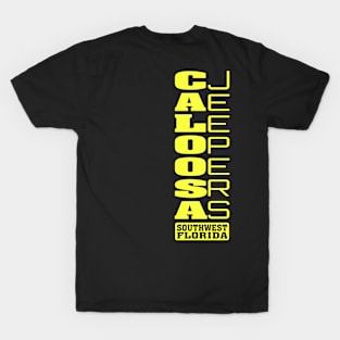 Yellow Vertical Logo T-Shirt